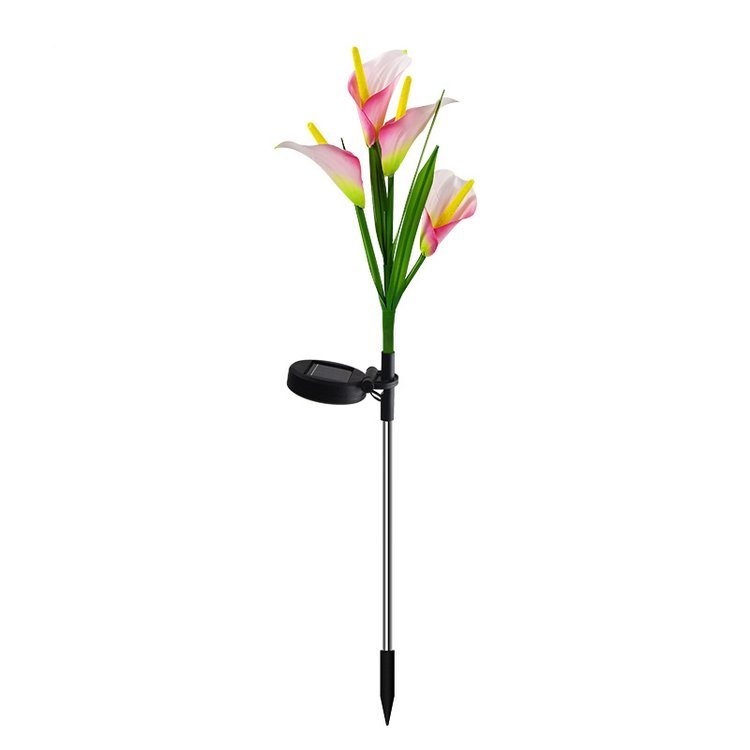 Solar Multicolor Calla Lotus Lamp