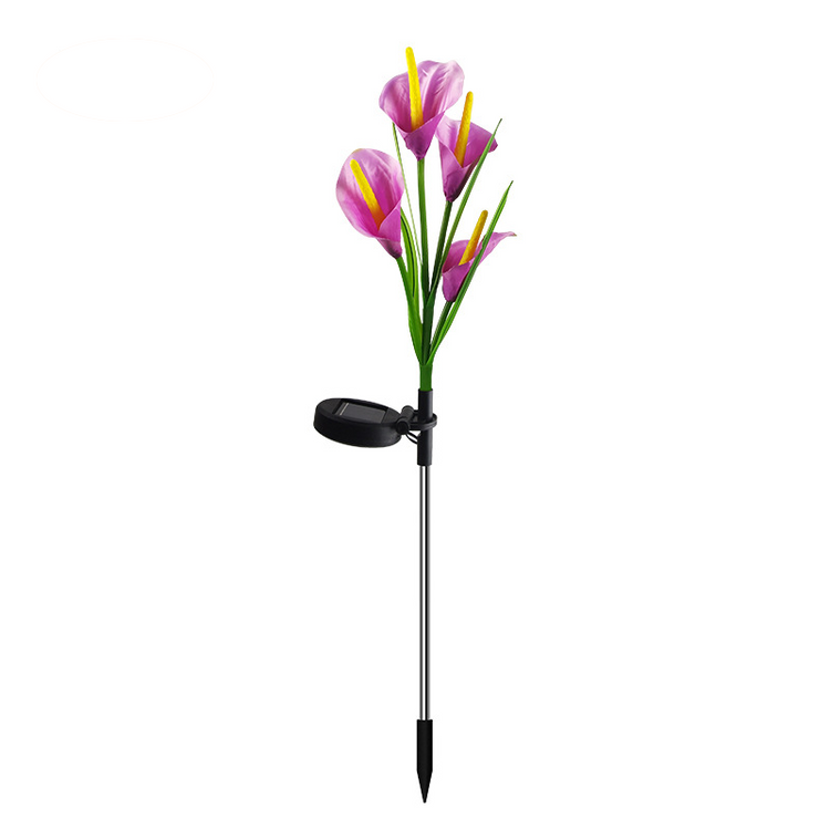 Solar Multicolor Calla Lotus Lamp
