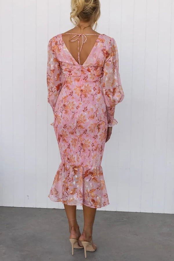 Imsgurus💓Elegant Floral Dress