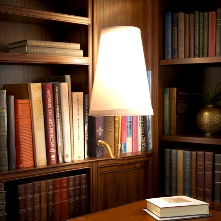 Imsgurus🔥Classic Literature Lamp – Illuminate Your Space with Timeless Elegance