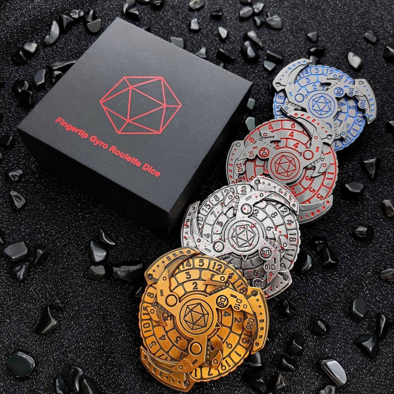 Dungeons and Dragons Metal Dice Spinner(BUY 2 FREE SHIPPING)