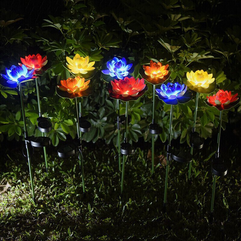 Solar Garden Using LED