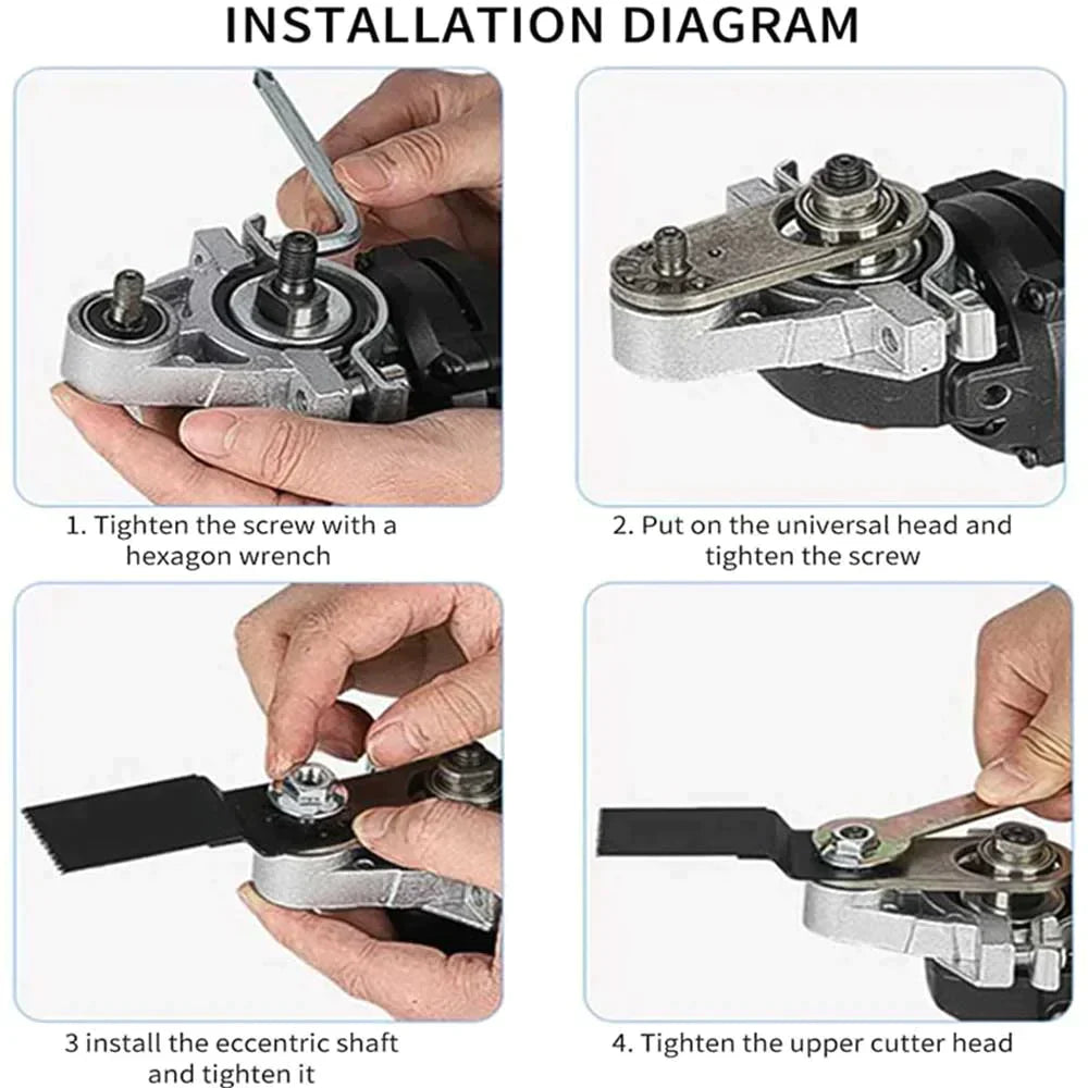 Imsgurus🔥Angle Grinder Conversion Universal Head Set