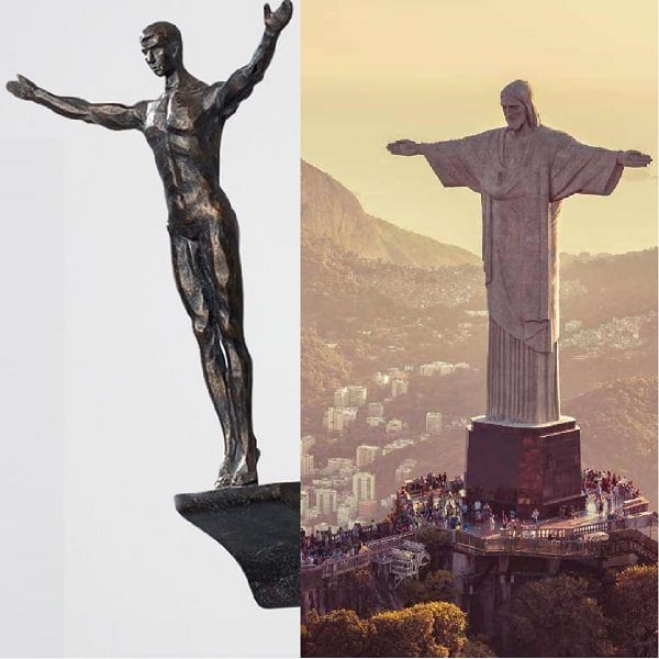 Imsgurus🔥Unique 3D sculpture Art (Copper Black)
