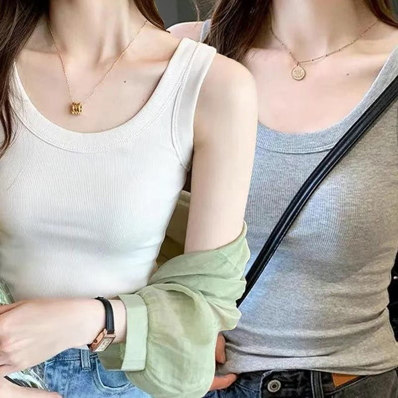 Multifunctional Anti-Exposure Sleeveless Thin Layering Camisole