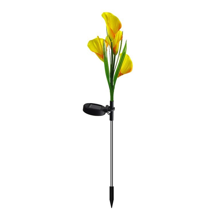 Solar Multicolor Calla Lotus Lamp