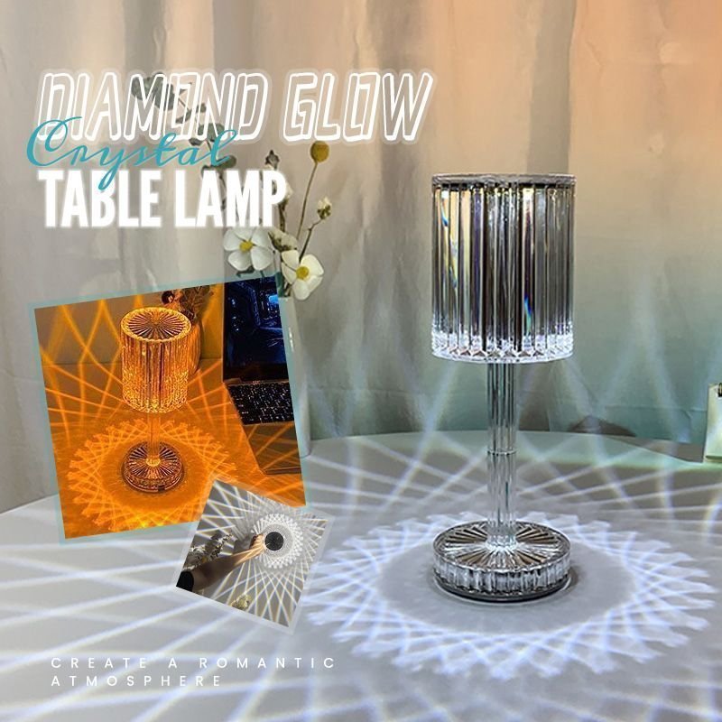 16 color touch crystal lamp