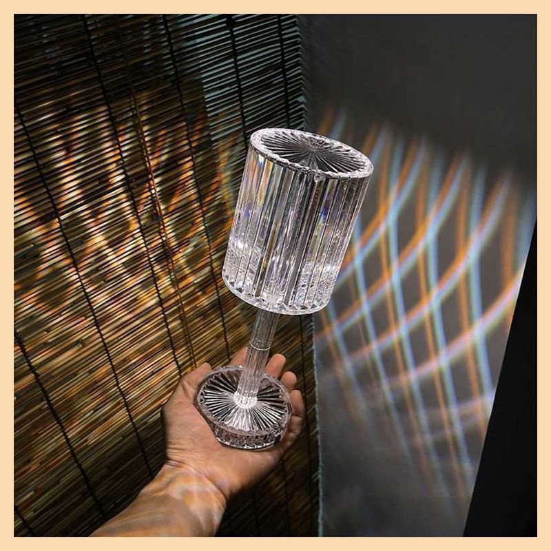 16 color touch crystal lamp