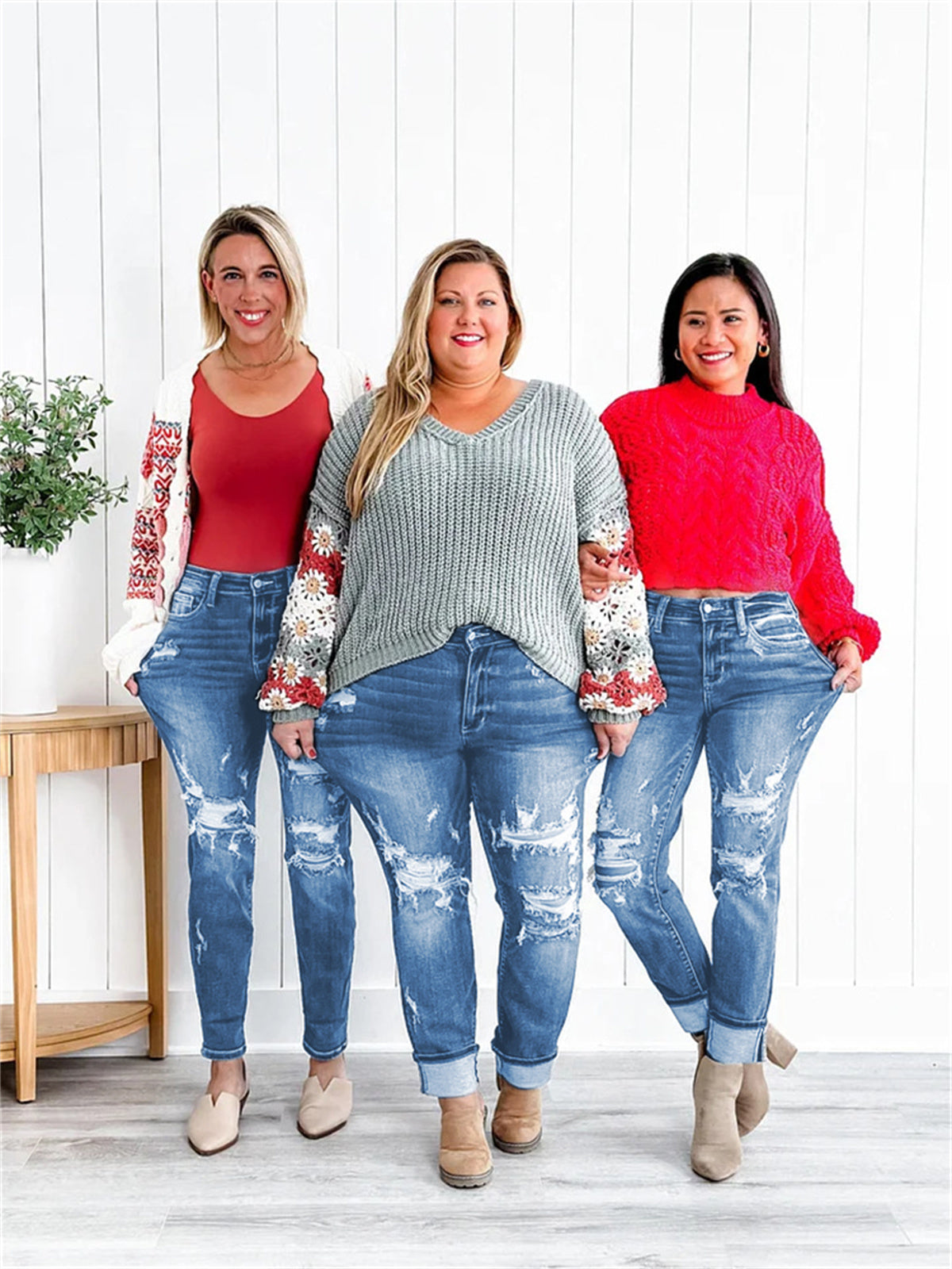 Imsgurus💓Savannah - Stretch Jeans