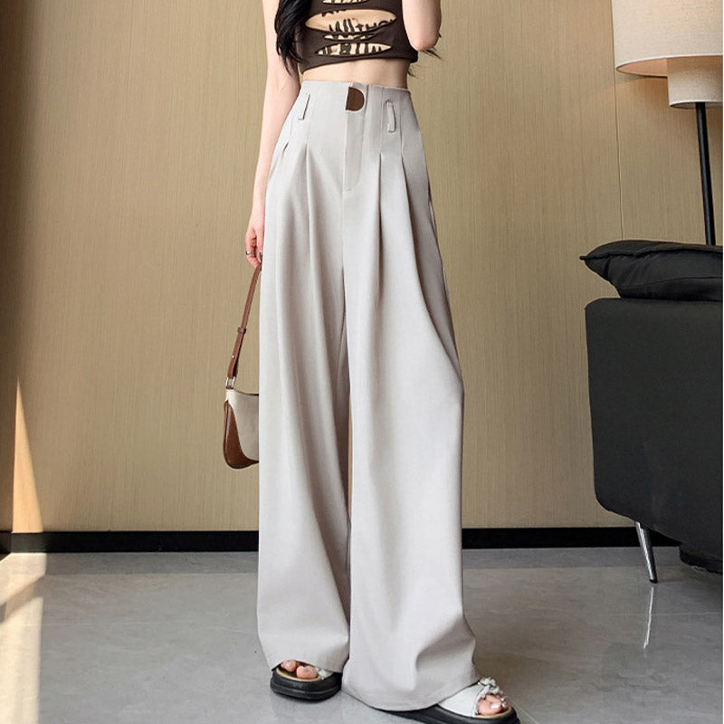 Imsgurus💓High Waist Wide Leg Suit Pants for Women