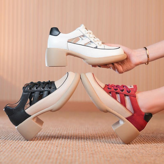 Imsgurus👠Women's Summer New Hollow High-heeled Sandals