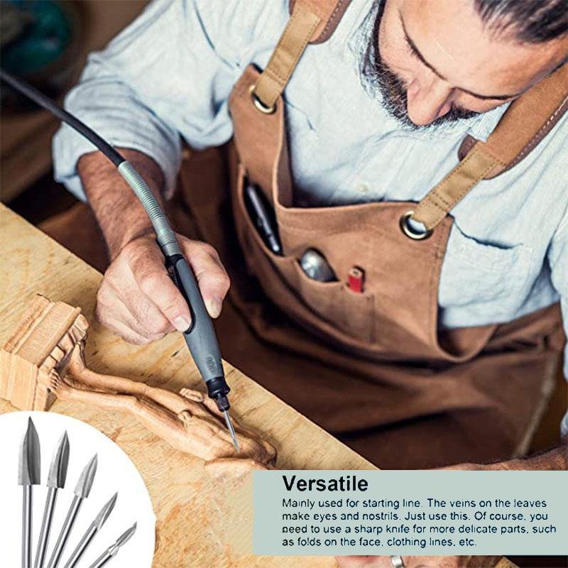 Imsgurus🔥5-piece woodcarving drill bit sets