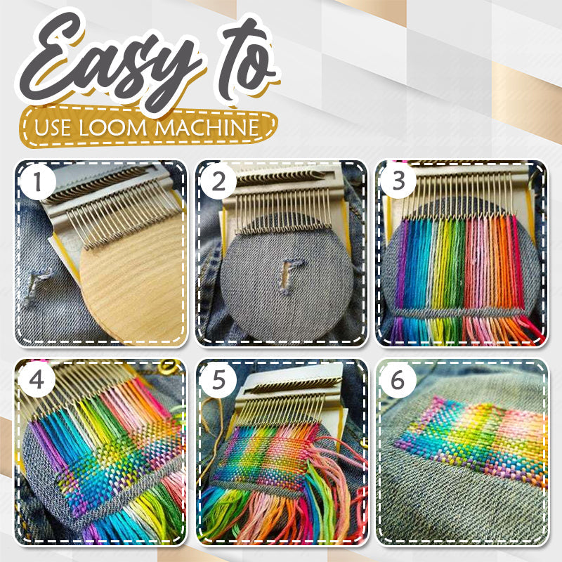 Imsgurus🔥Darning Mini Loom Machine
