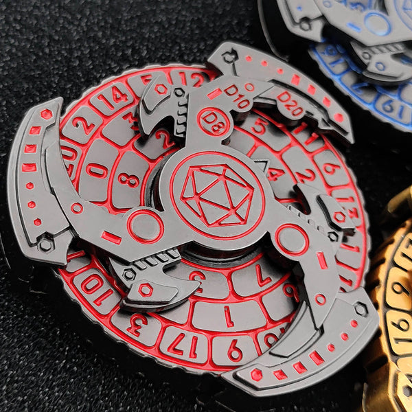 Dungeons and Dragons Metal Dice Spinner(BUY 2 FREE SHIPPING)
