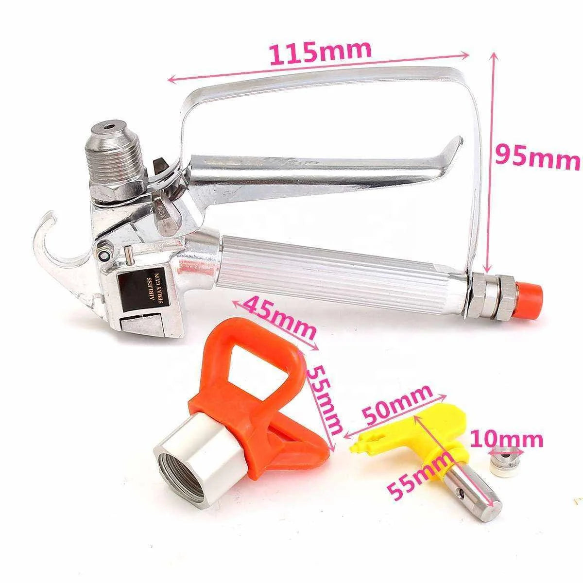 Imsgurus🔥3600PSI Airless Paint Spray Gun Protector Power Tool Sprayer