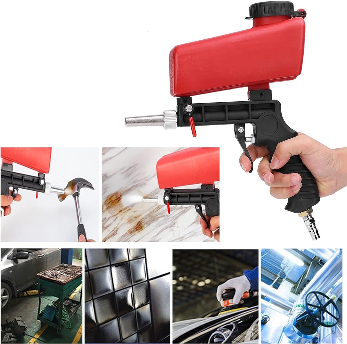Imsgurus🔥Portable Pneumatic Sandblasting Gun