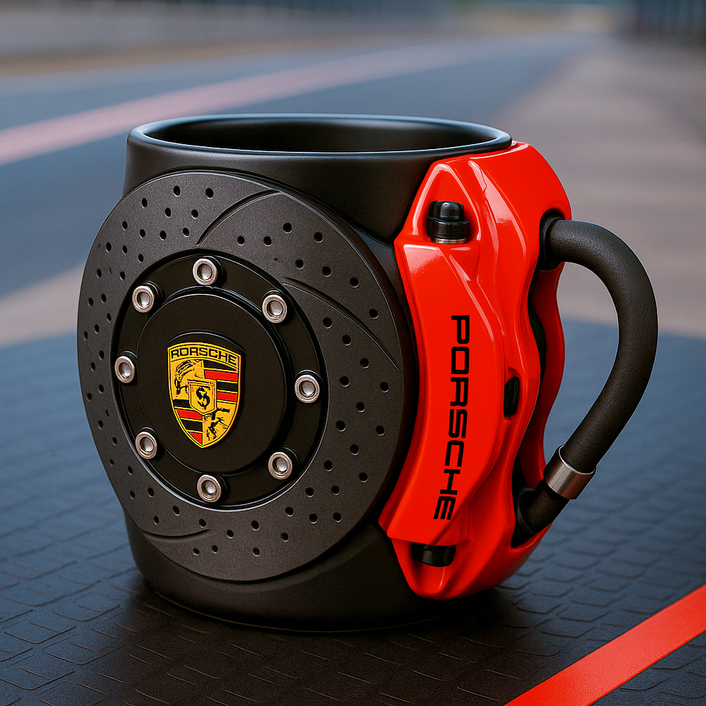 🥳Most popular brake caliper mug with car logo🏎