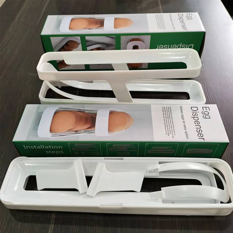 Imsgurus🔥Automatic Scrolling Egg Rack Holder Storage Box