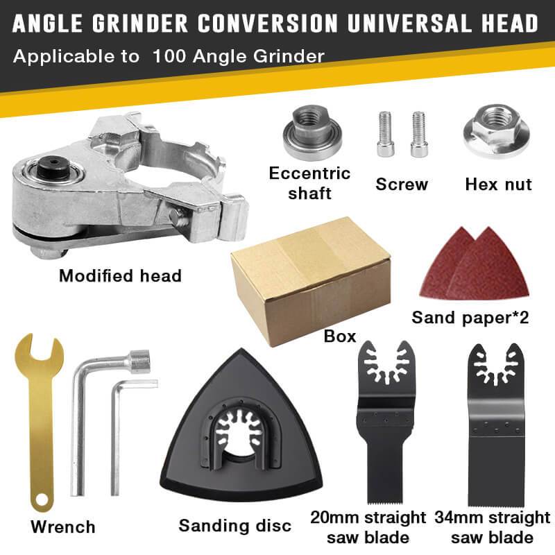 Imsgurus🔥Angle Grinder Conversion Universal Head Set