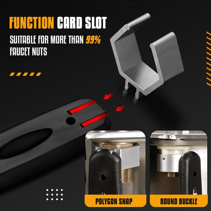 New Multifunctional Adjustable Double-ended Wrench Tool