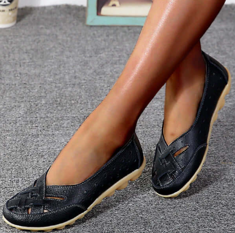 Orthopedic Loafers In Breathable Leather