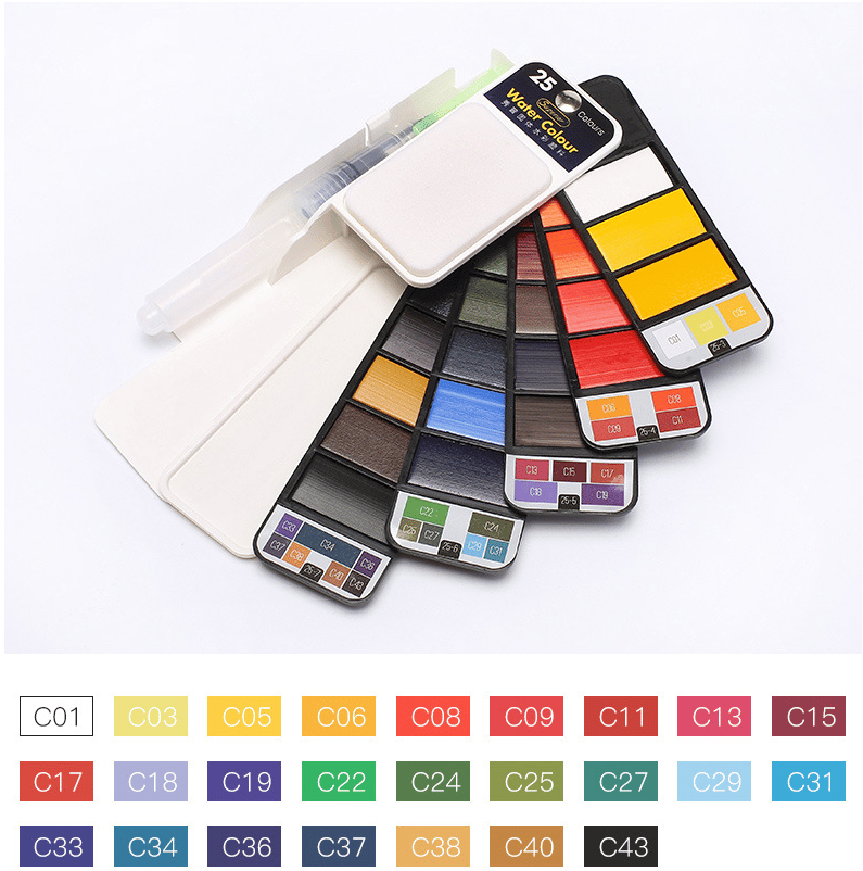 Imsgurus🔥Handy Watercolor Travel Kit