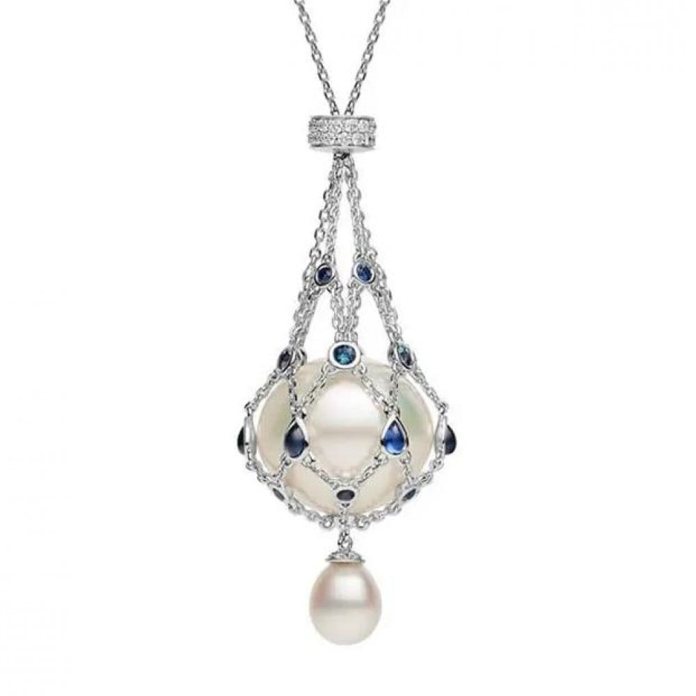 Imsgurus💓Pearl & Gemstone Lavalier Pendant