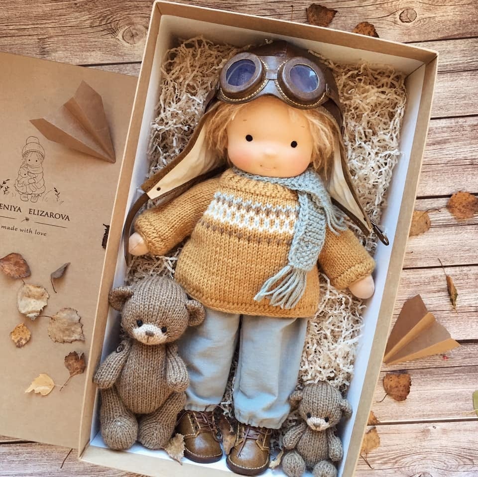 Imsgurus👧Handmade Waldorf Doll
