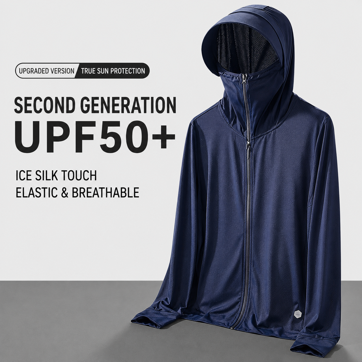 New Summer Ultra-Thin, Breathable Sun-Protection Fishing Jacket