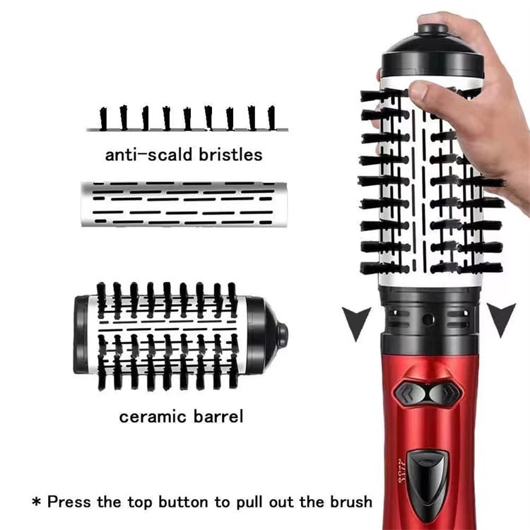 49% off - 3 in 1 hot air styler and rotary hair dryer for drying, curling, straightening