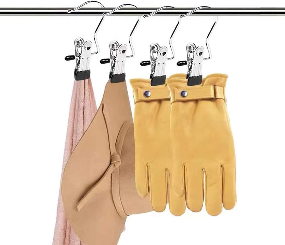 Imsgurus🔥Anti-rust Clip Space-saving Clothespin Hat Pants Storage Hanging Travel Hook