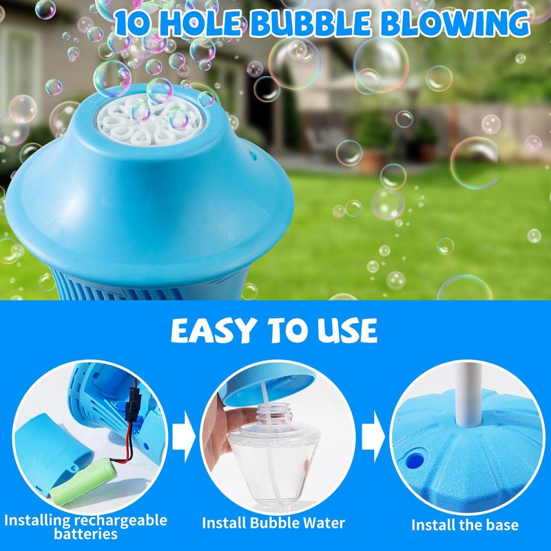 outdoor adjustable height vertical bubble machines
