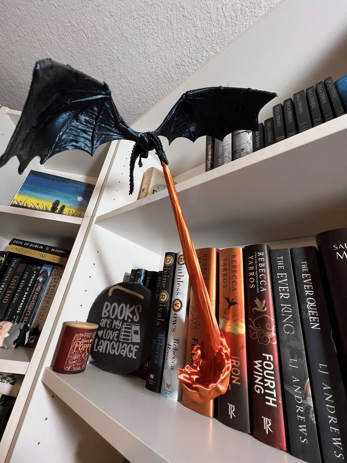 Imsgurus🔥Dragon Flame Book Nook