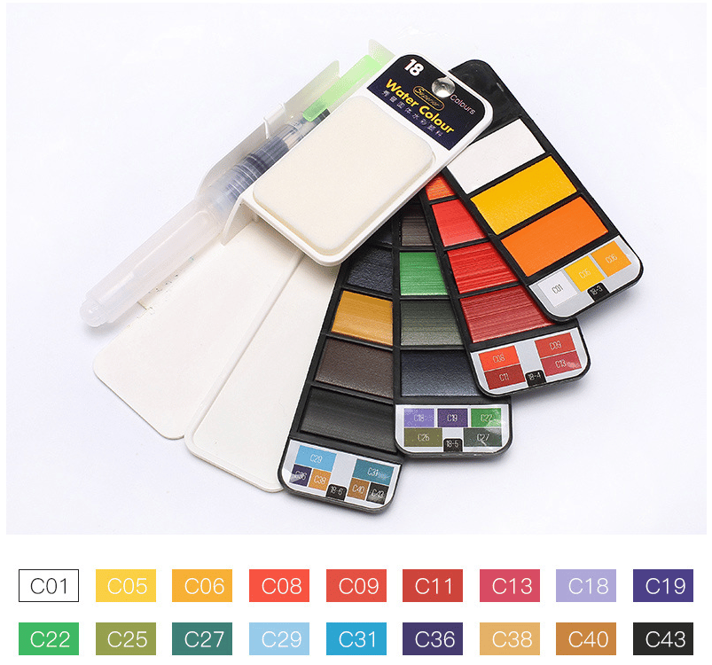 Imsgurus🔥Handy Watercolor Travel Kit
