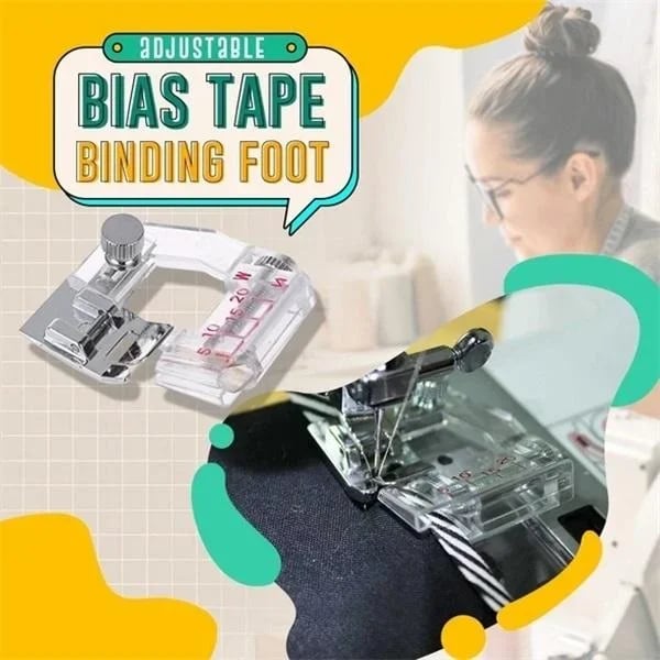 Imsgurus🔥Adjustable Bias Tape Binding Foot