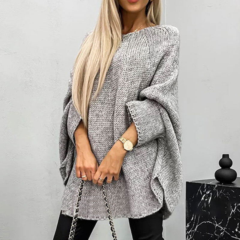 Imsgurus💓Women’s Elegant Knitted Cape Sweater
