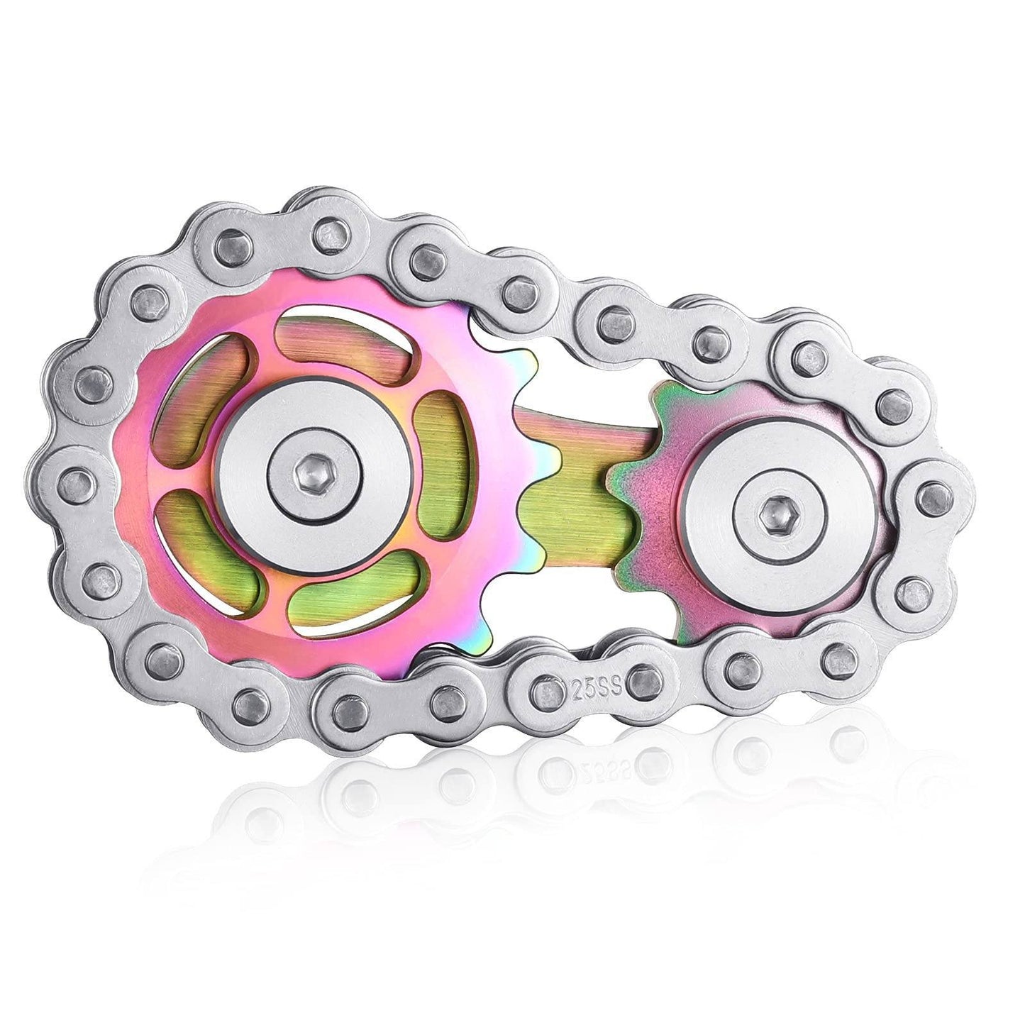 - Sprockets Bicycle Chain Fidget Spinner Toys