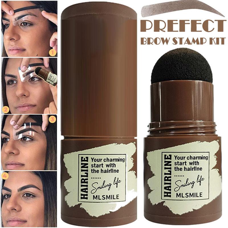 Imsgurus💓One Step Brow Stamp Shaping Kit❤️eyebrow pencil