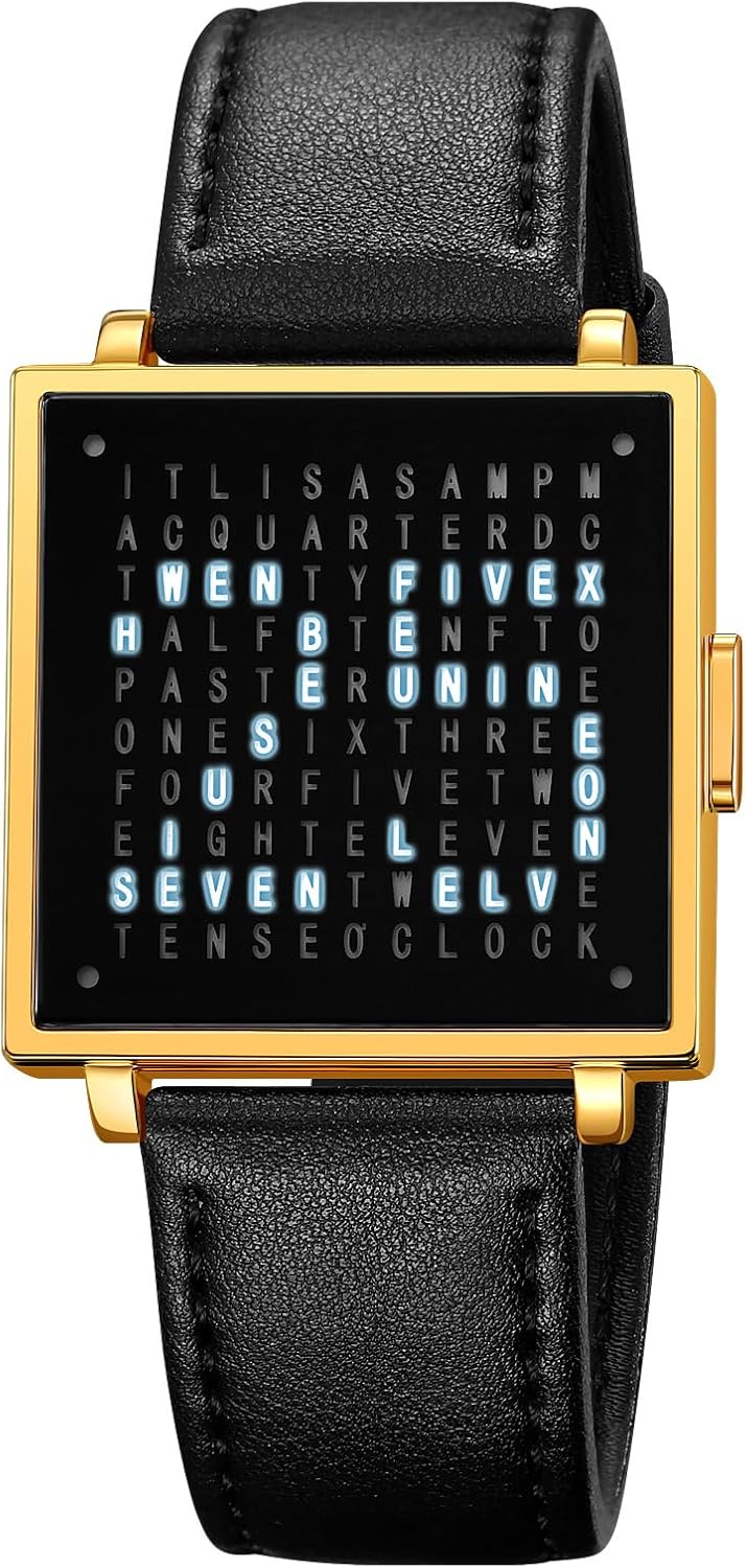 👨‍💼45% off Square Letter Men's Luxury Electronic Watch⌚