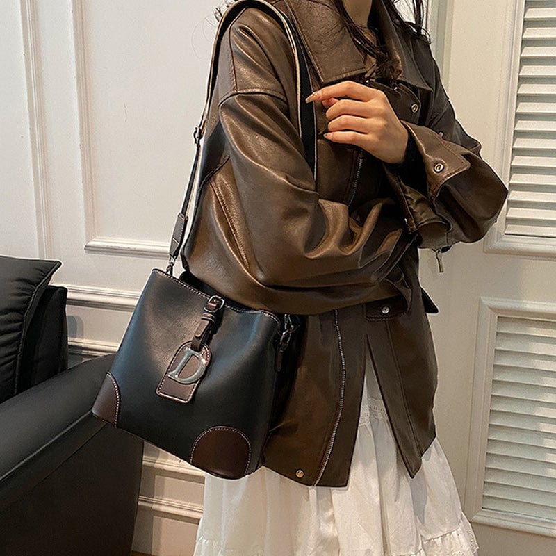 Imsgurus💓Genuine Leather Niche Women's Shoulder Bag
