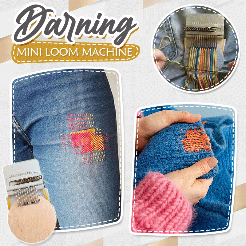Imsgurus🔥Darning Mini Loom Machine