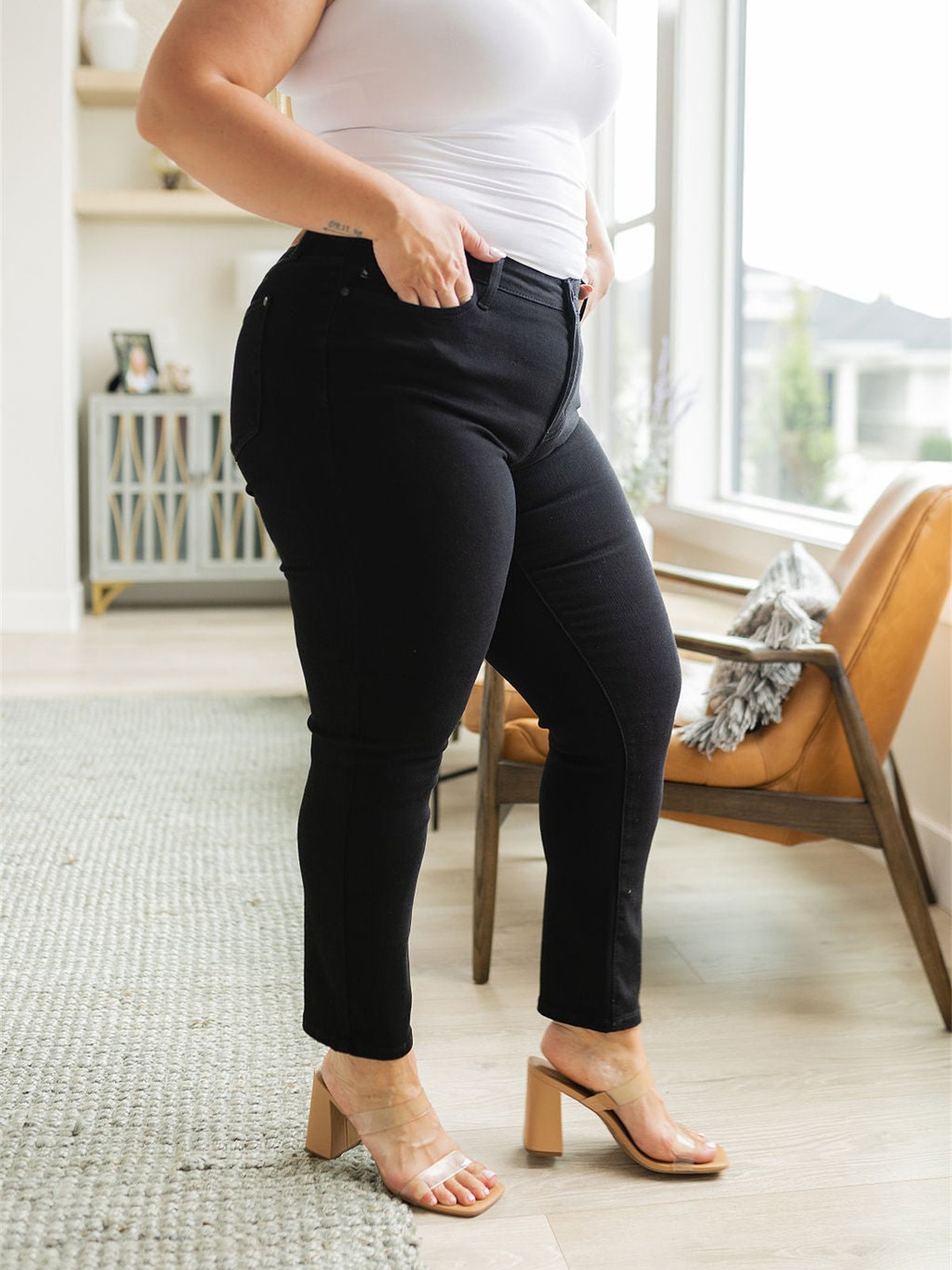 Imsgurus💓Tummy Control Bootcut Jeans