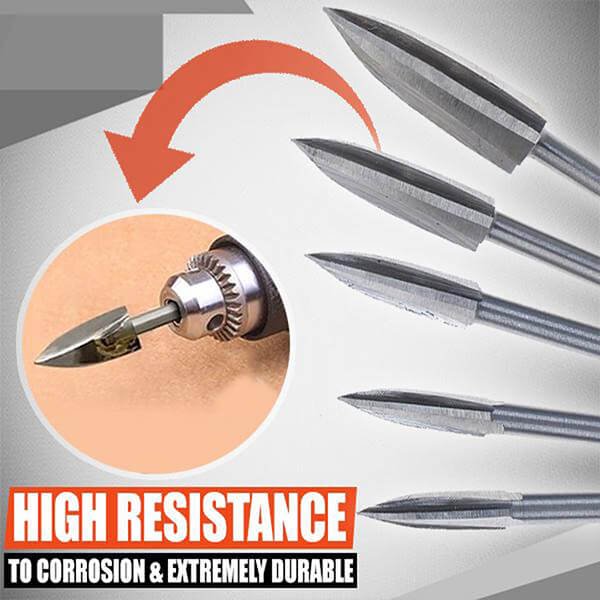 Imsgurus🔥5-piece woodcarving drill bit sets