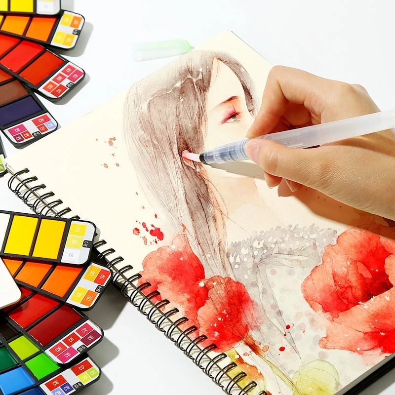 Imsgurus🔥Handy Watercolor Travel Kit