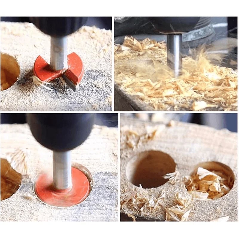 Imsgurus🔥Positioning Woodworking Drill Bit Set