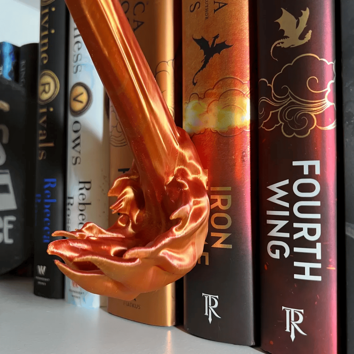 Imsgurus🔥Dragon Flame Book Nook