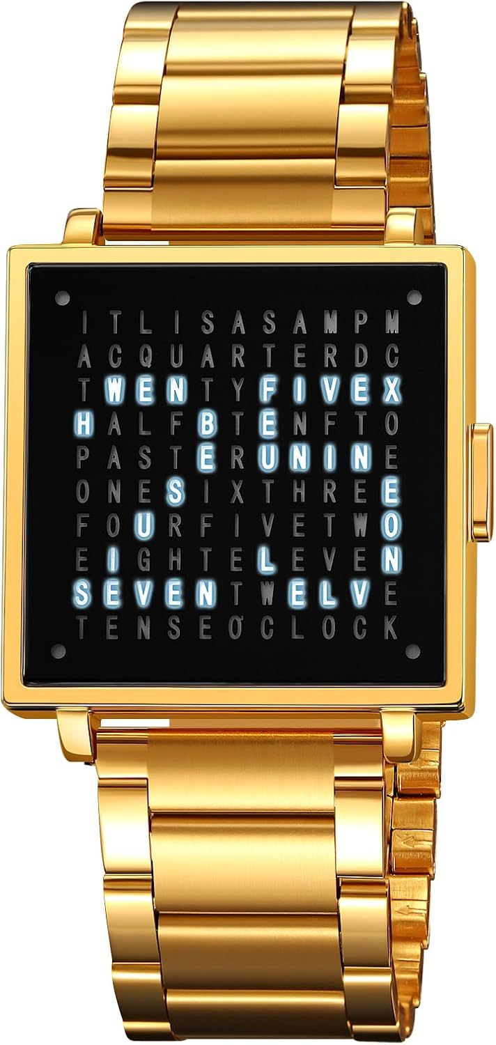 👨‍💼45% off Square Letter Men's Luxury Electronic Watch⌚