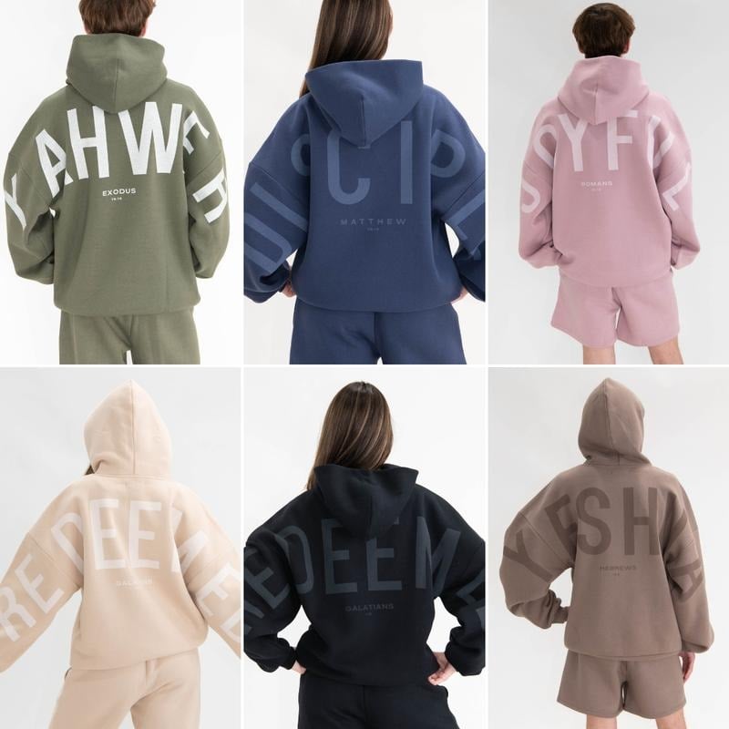 ✝Unisex Oversized Christian Heavyweight Faith Sweatshirt