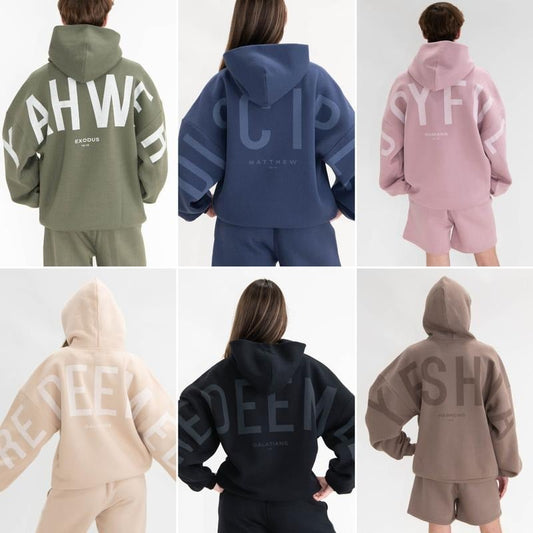 ✝Unisex Oversized Christian Heavyweight Faith Sweatshirt