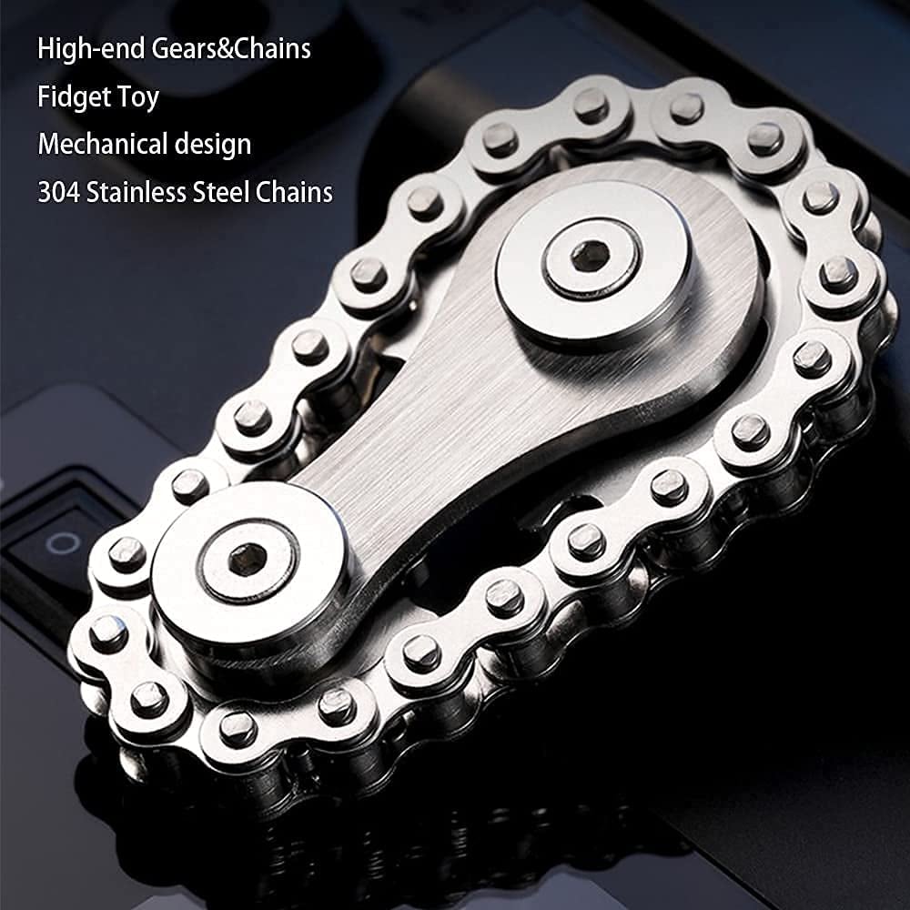 - Sprockets Bicycle Chain Fidget Spinner Toys